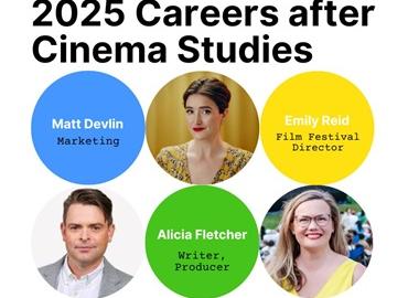 2025 Careers after Cinema Studies alumni panel