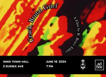 AD HOC #60: Crack, Brutal Grief with R. Bruce Elder, in person! Screening and Blu-ray launch